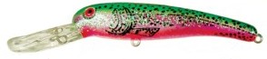 Воблеры фирмы mann`s. Расцветка Rainbow Trout Crystaglow